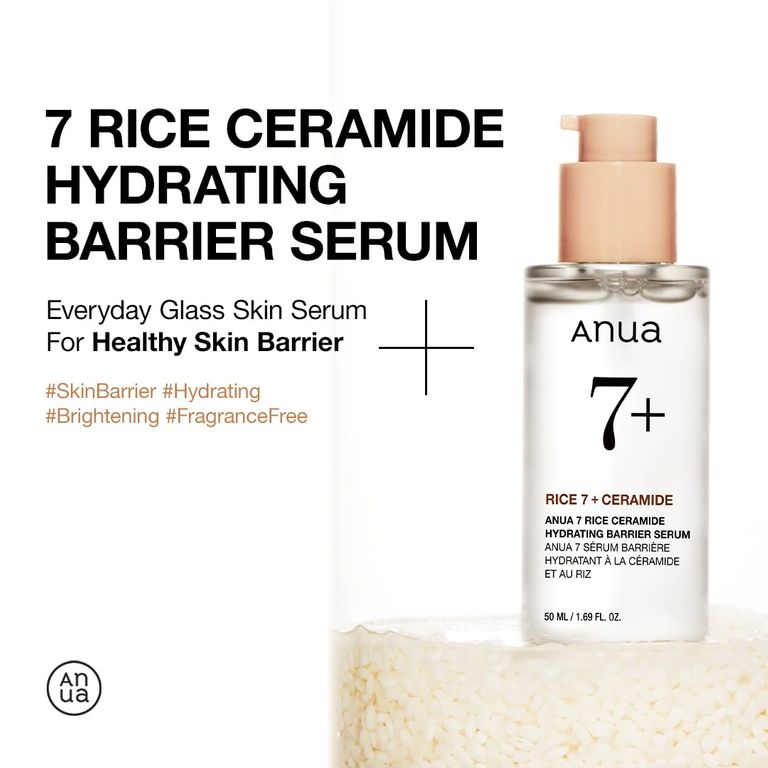 Anua Rice 7+ Ceramide Suero Hidratante de Barrera